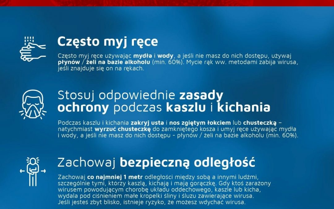 Dzień dobry! Przypominamy jak zmniejszyć ryzyko